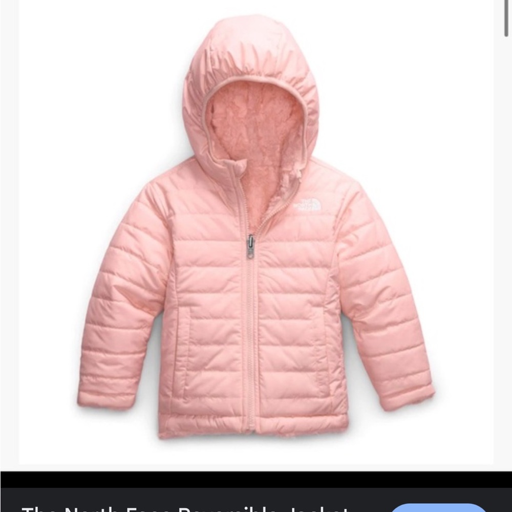 The North Face Light Pink Reversible Jacket